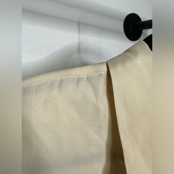 Reformation Sky Silk Blouse Ivory - Picture 7 of 8